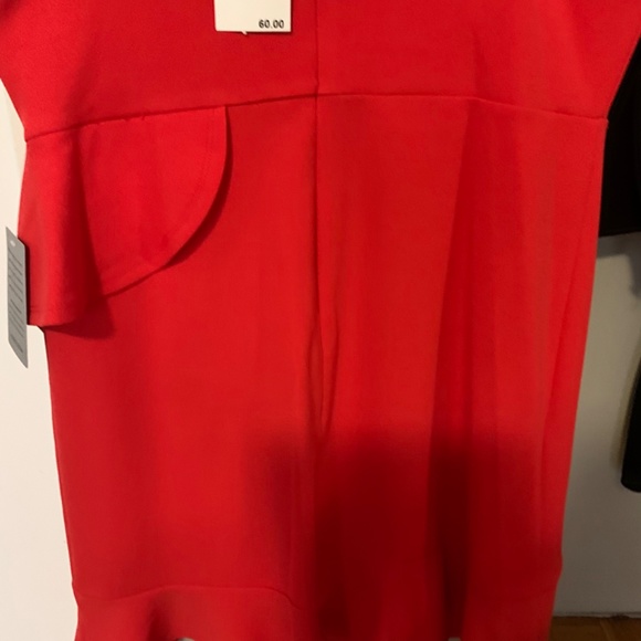 New Coral Red dress - Picture 3 of 5